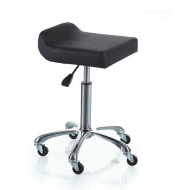 red salon master stool